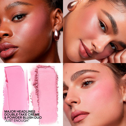 She's Wanted - Major Headlines Double-Take Crème & Powder Blush Duo - GLAM MODA- 164